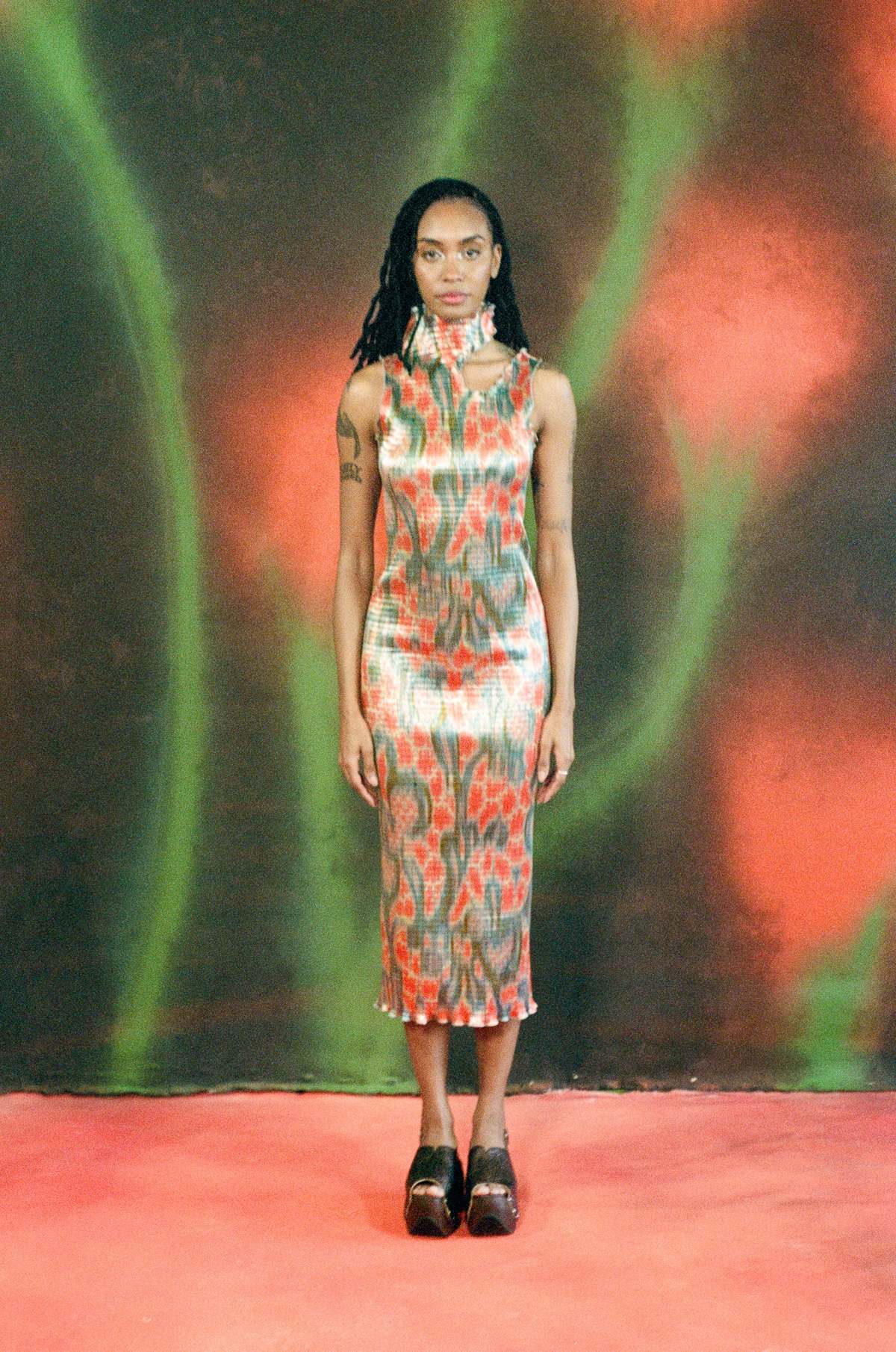 Julia Heuer Tito Dress in Gallia 3 - Image 4 of 8