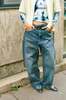 Camiel Fortgens Wobbly Jeans in Vintage Wash Denim - Thumbnail 1