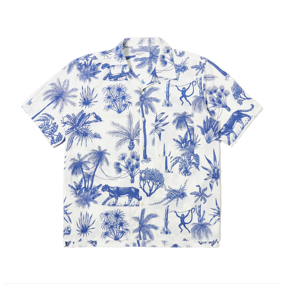 Universal Works Jungle Toilet Poplin Camp Shirt - Image 1 of 3