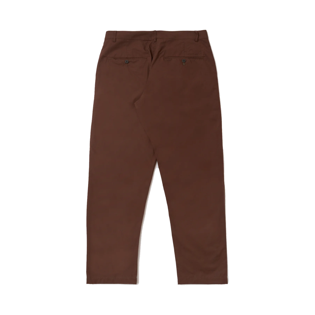Universal Works Peached Poplin Military Chino - Brown - Image 3 of 3