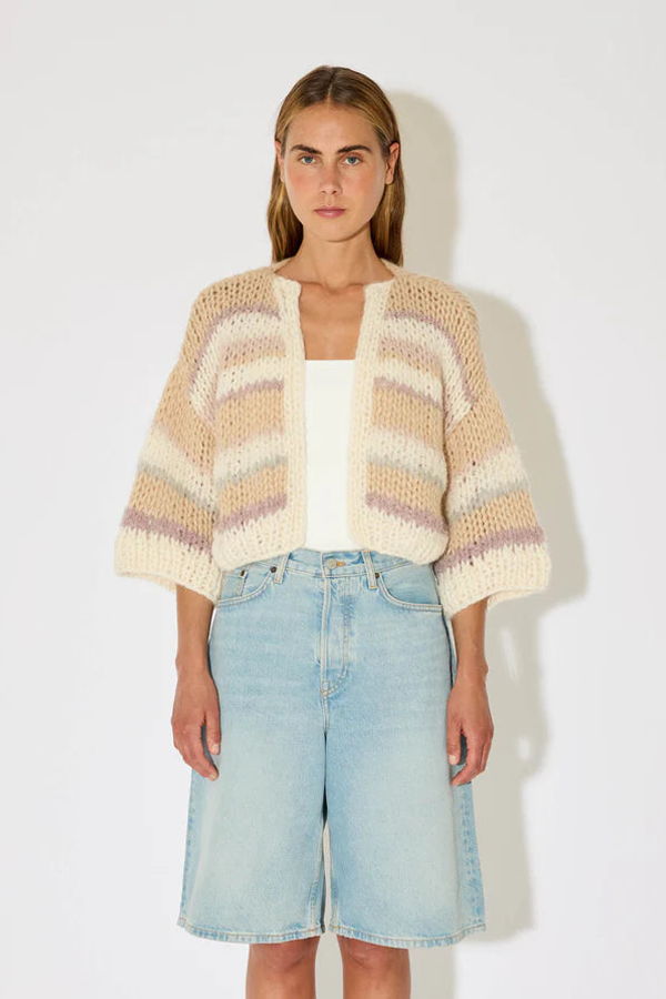 Maiami Alpaca Short Sleeve Bomber