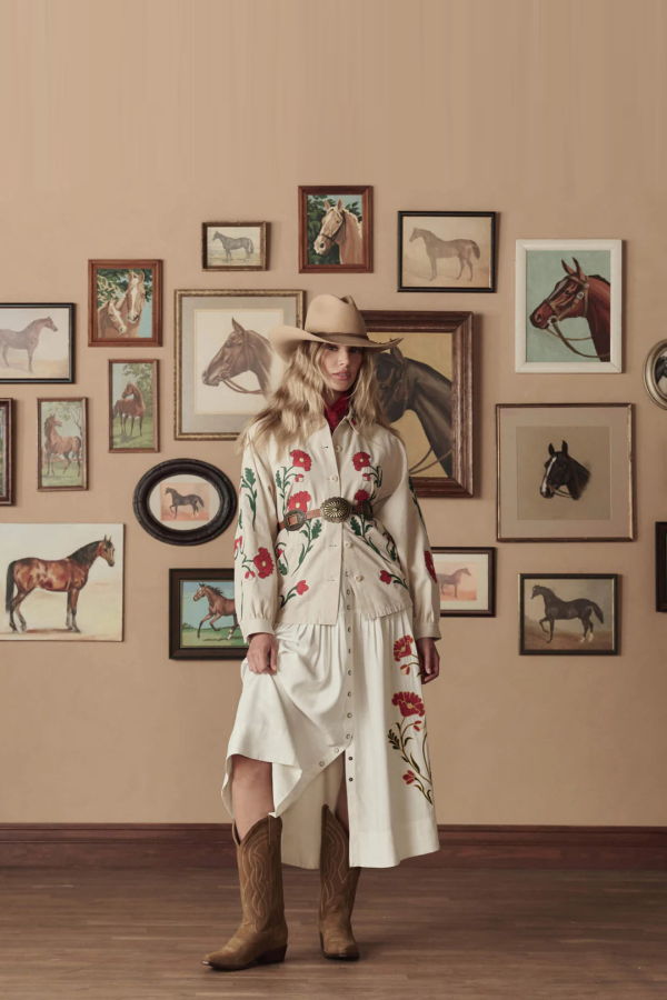 The Great. The Cowboy Boot (Suede)