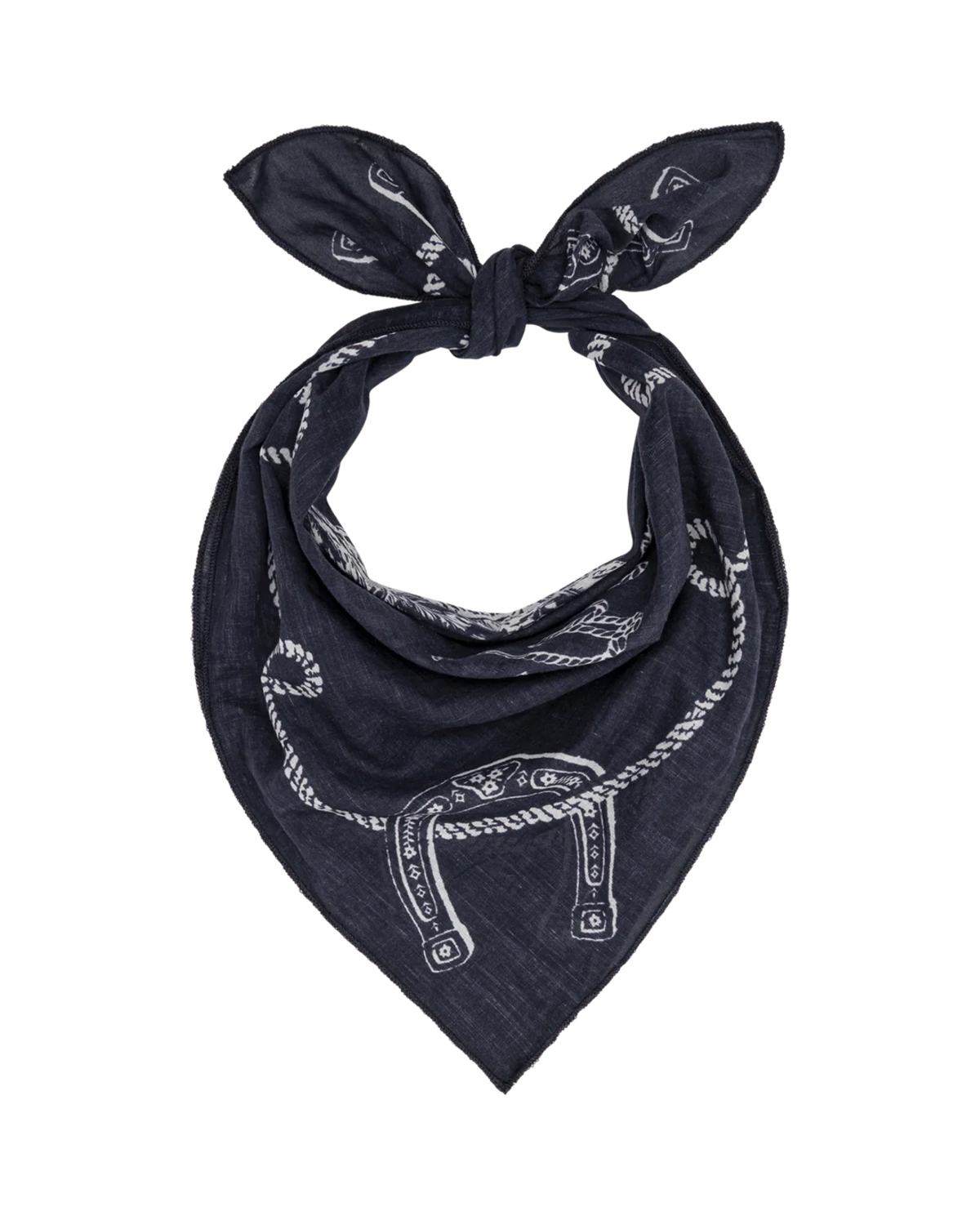The Great. Stetson Western Bandana - Navy - Image 5 of 6