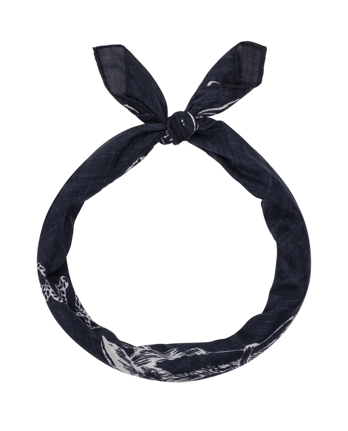 The Great. Stetson Western Bandana - Navy - Image 6 of 6