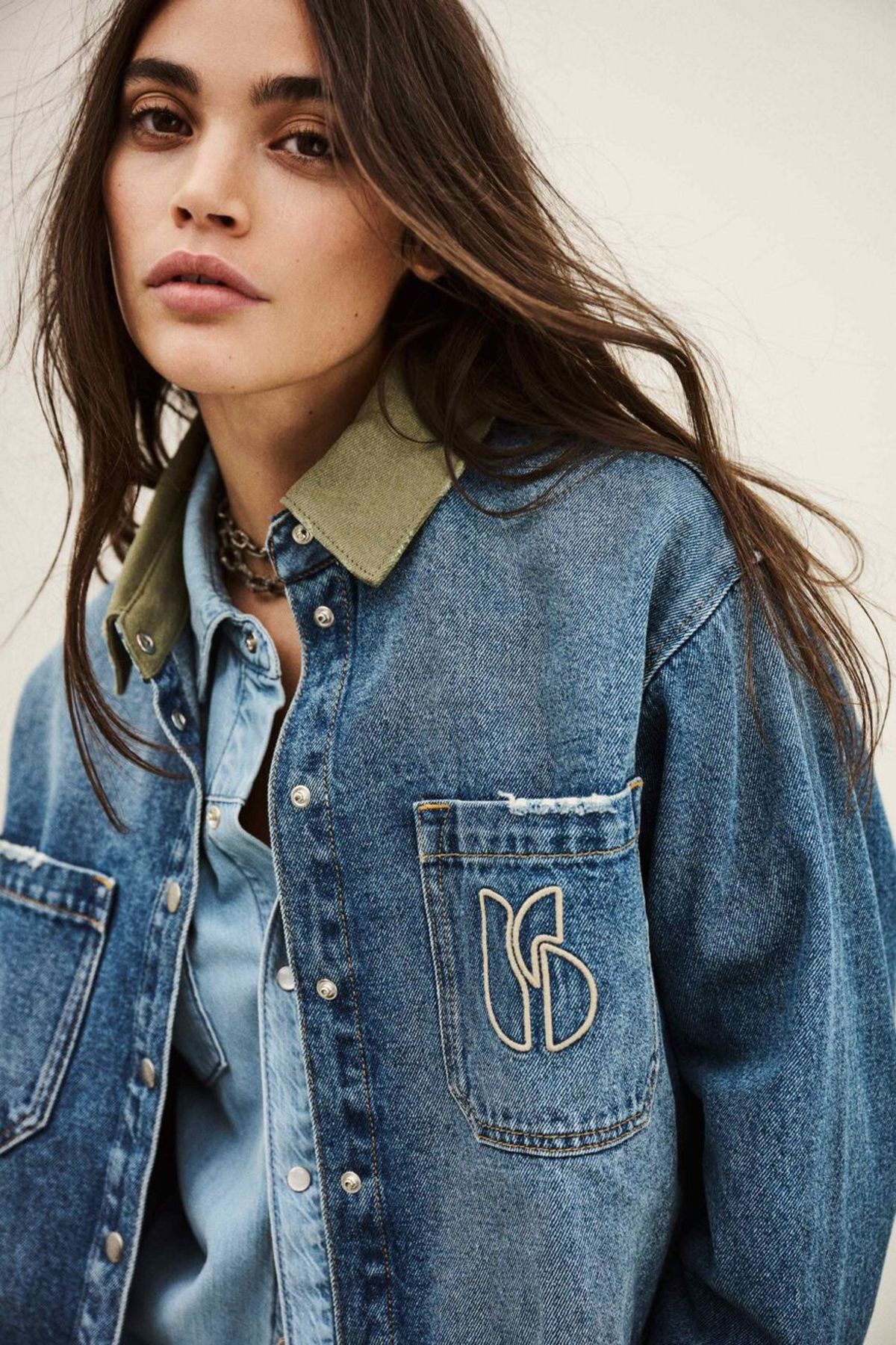Ba&sh Vigilio Denim Jacket - Image 5 of 7