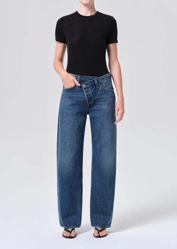 AGOLDE Arc Criss Cross Jean (Weightless)