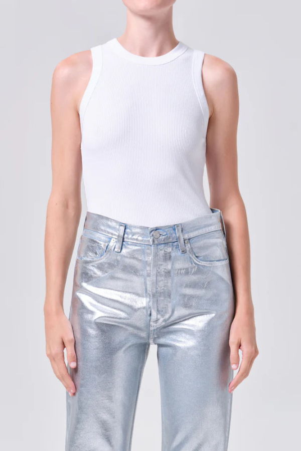AGOLDE Leigh Tank - White