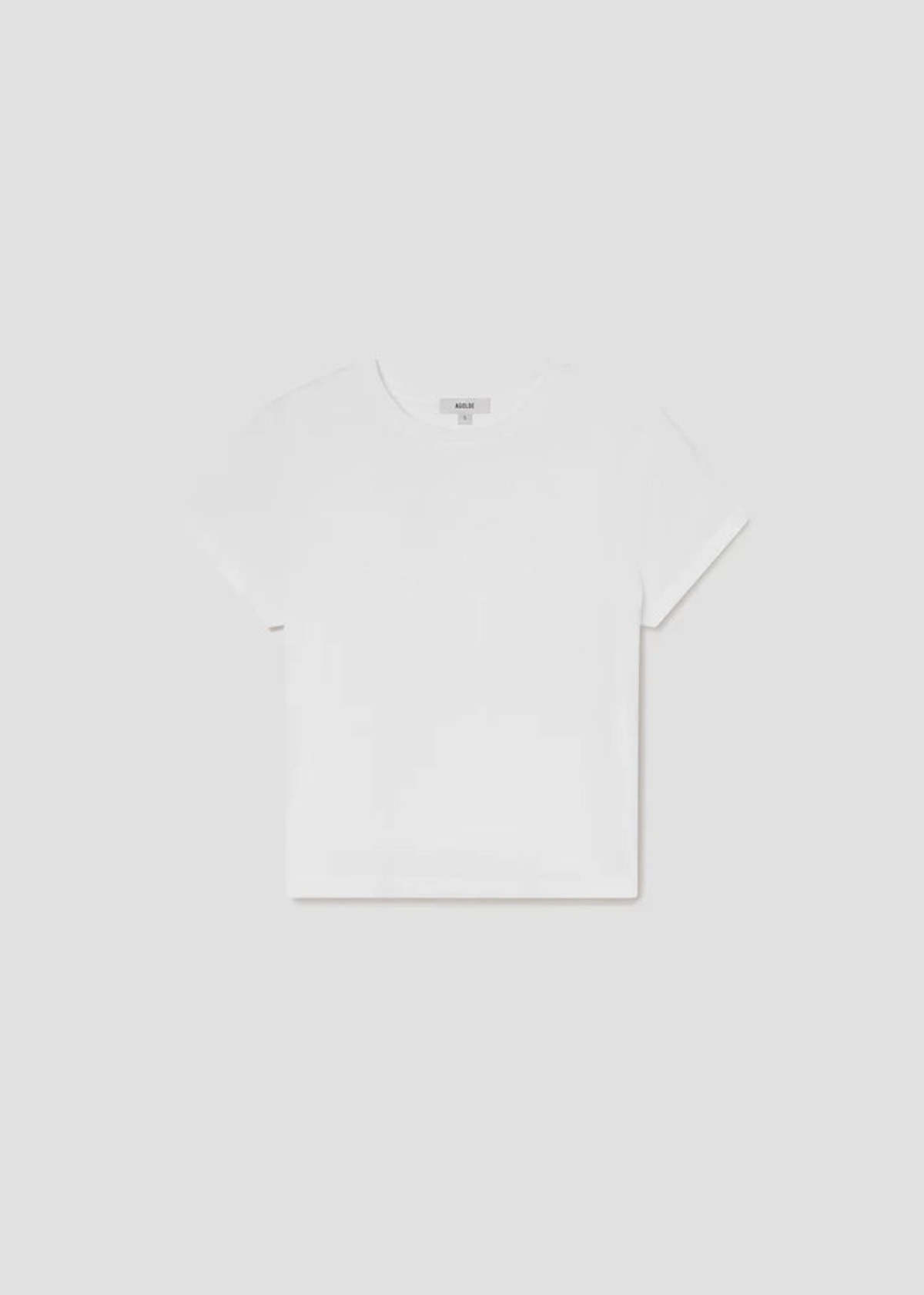 AGOLDE Long Line Adine Tee - White - Image 3 of 3