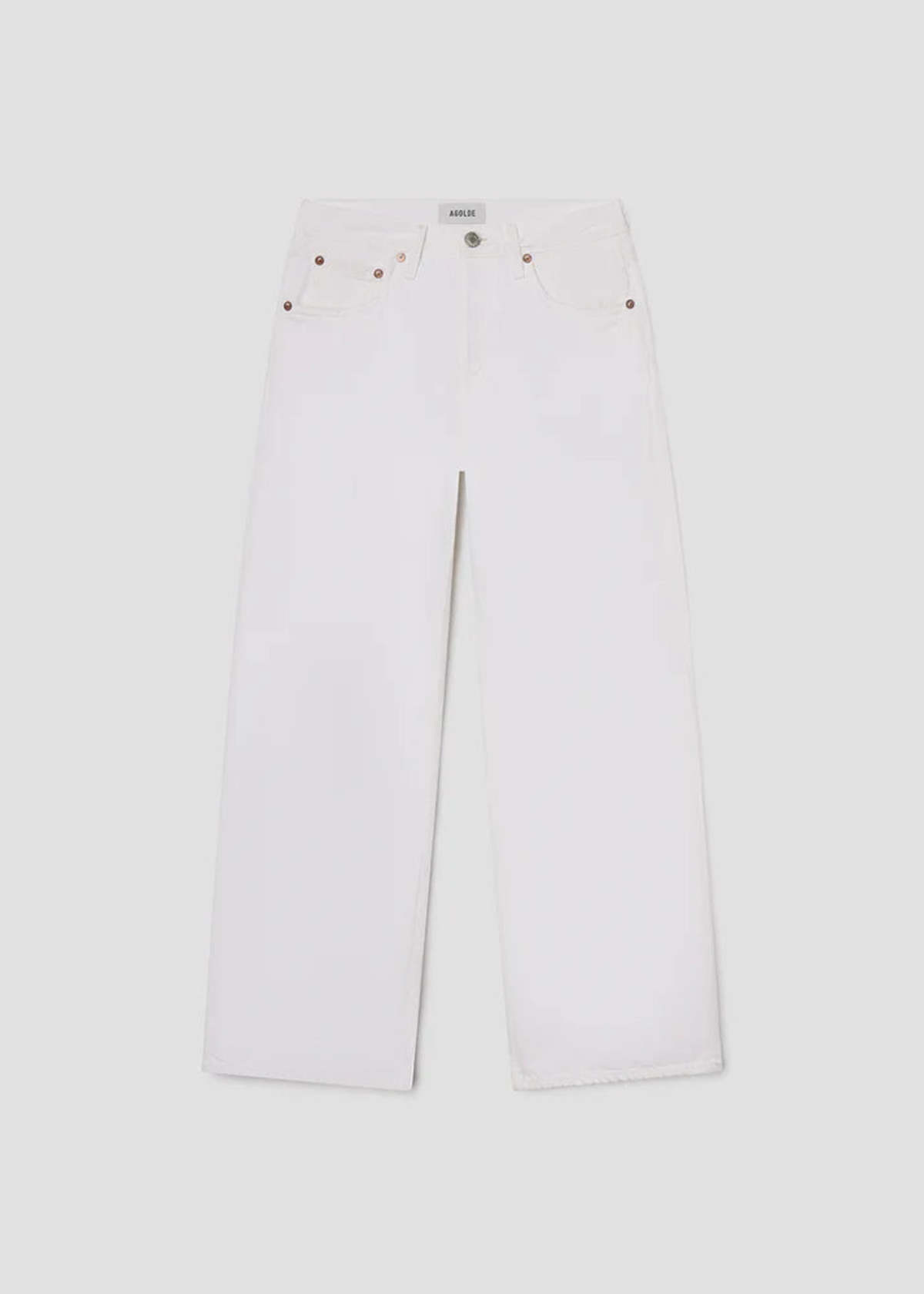 AGOLDE Low Rise Loose Jean - Marshmellow - Image 3 of 3