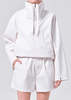 AGOLDE Lydia Nylon Popover Anorak - Chalk White - Thumbnail 1