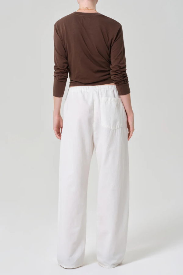 Citizens of Humanity Aurora Pull-On Pant - Cream