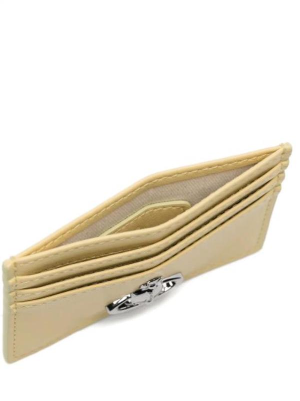 Vivienne Westwood Orb Business Card Wallet - Pastel Yellow