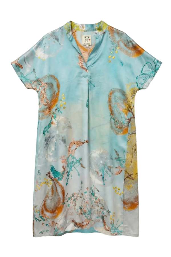 BOKJA Hirmaya Blue Tent Dress