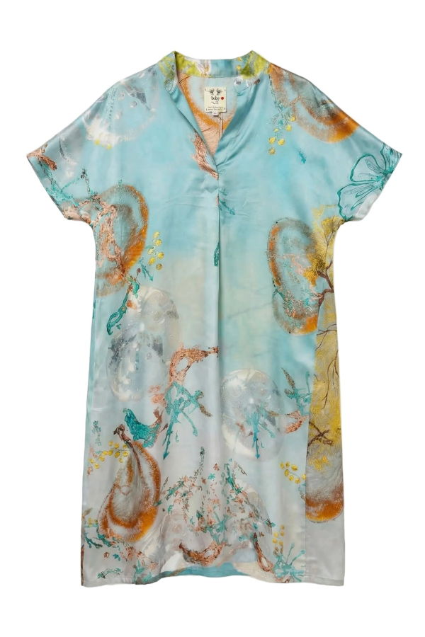 BOKJA Hirmaya Blue Tent Dress