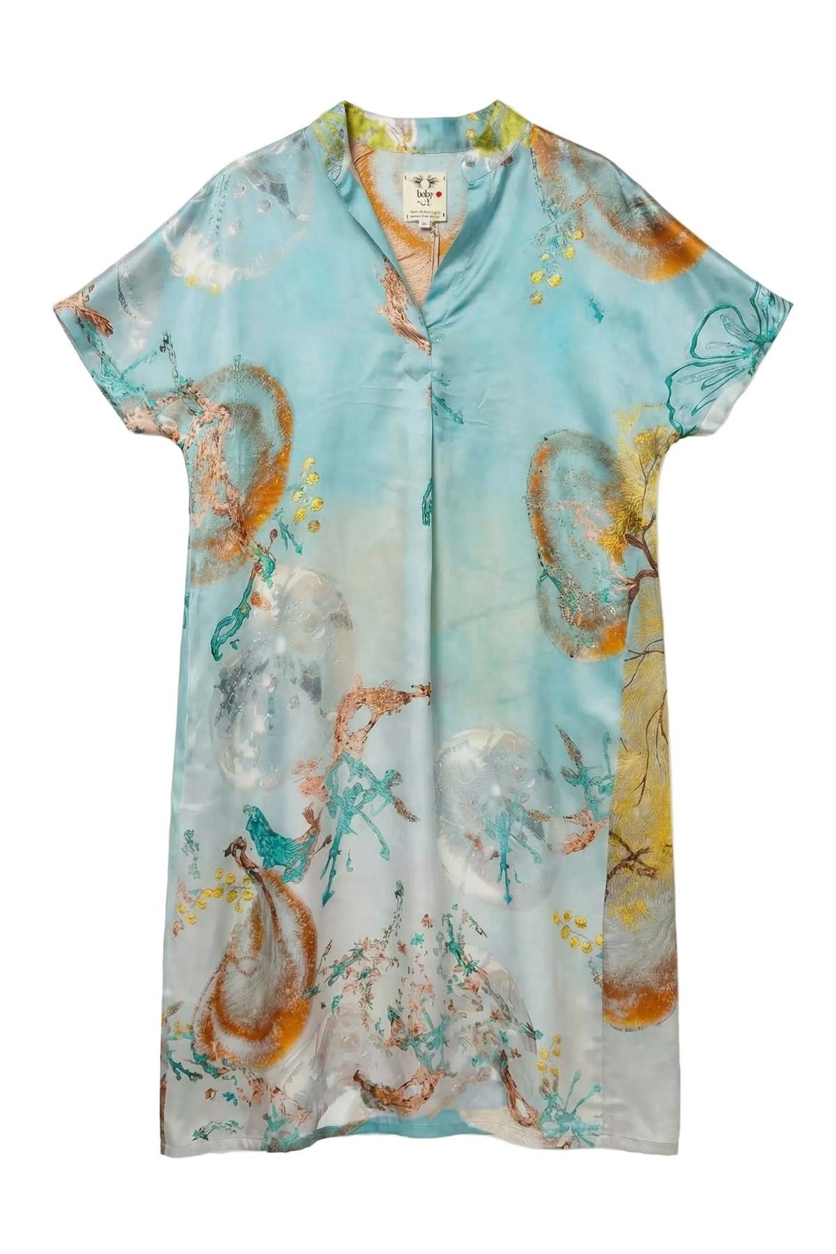 BOKJA Hirmaya Blue Tent Dress - Image 1 of 3