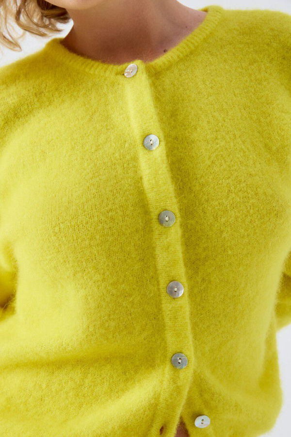 American Vintage Vito Cardigan - Banana