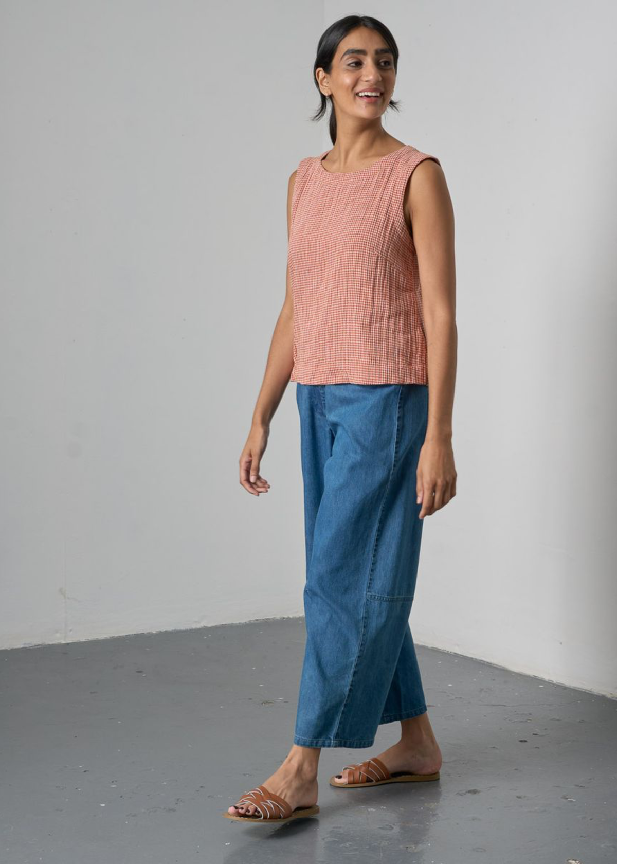 Bibico Alicia Barrel Leg Trousers - Image 14 of 14