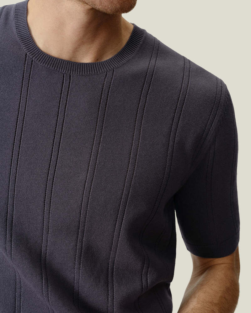 Alex Crane Ash Lolo Drop Needle Sweater Tee