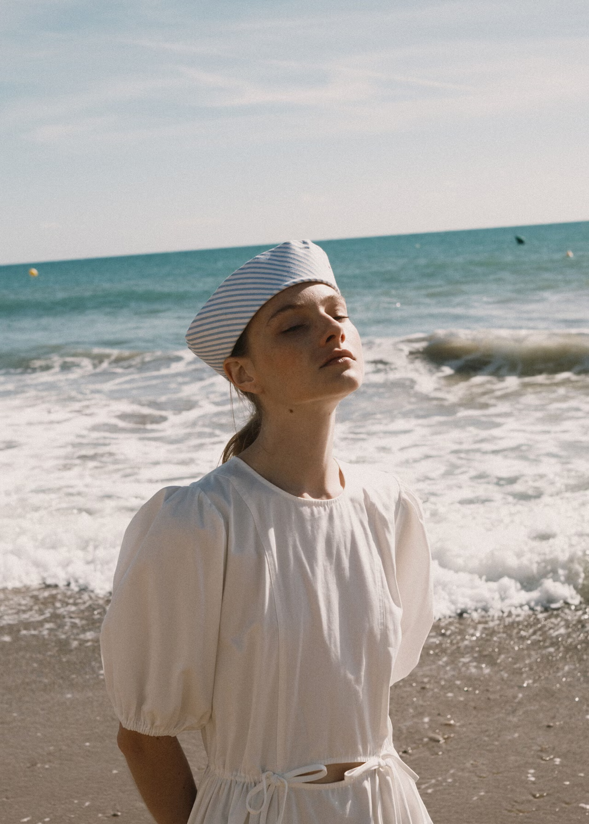 TINY BIG SISTER Puff Sleeve Midi Dress - Image 3 of 6