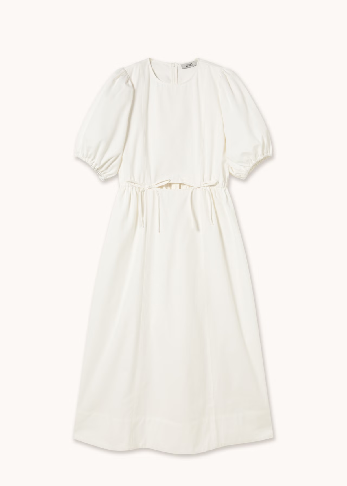 TINY BIG SISTER Puff Sleeve Midi Dress - Image 4 of 6