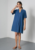 Bibico Wren Dress - Blue - Thumbnail 2