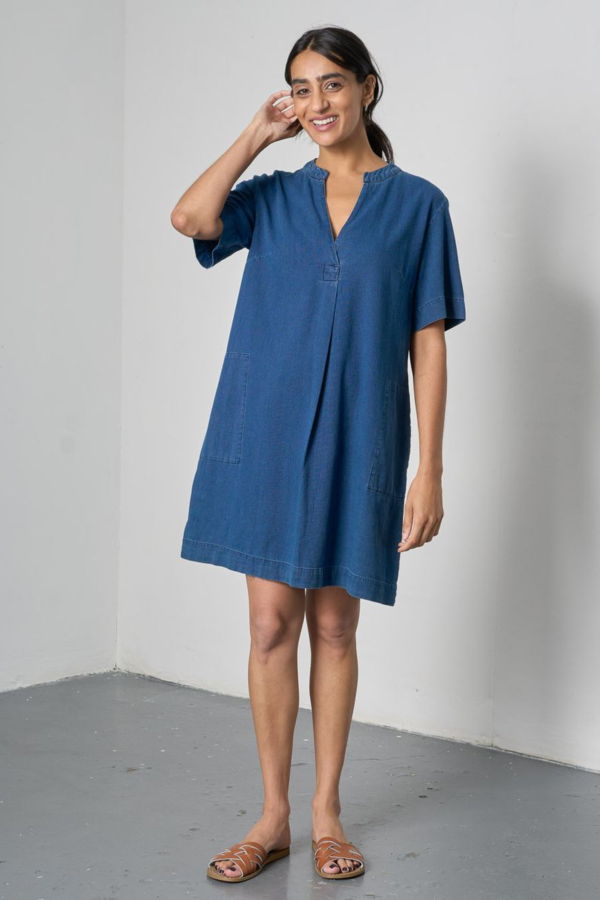 Bibico Wren Dress - Blue