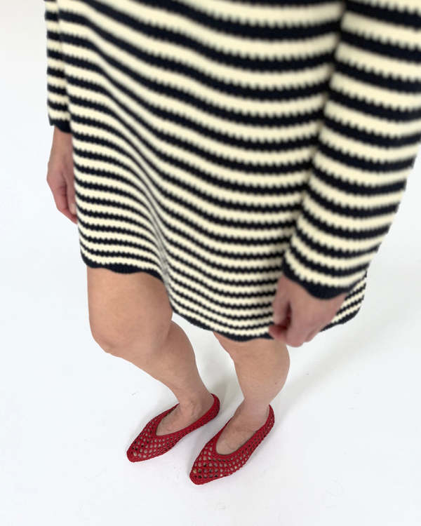 ciao lucia Faro Stripe Knit Dress