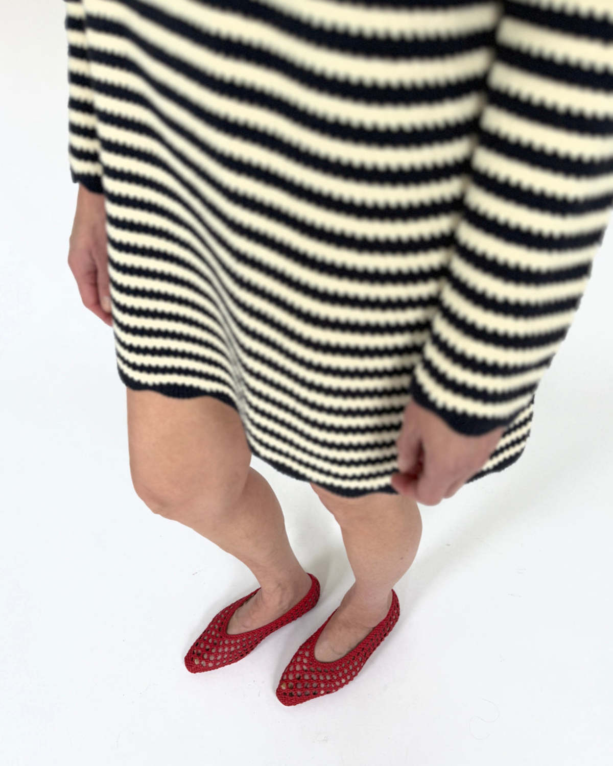 ciao lucia Faro Stripe Knit Dress - Image 3 of 3