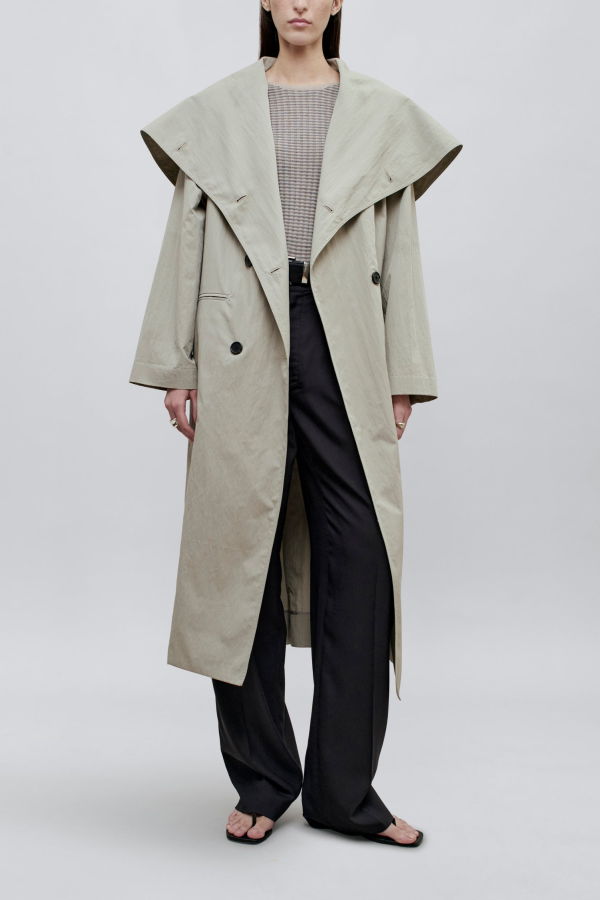 Kallmeyer Dorothy Trench Coat - Fog