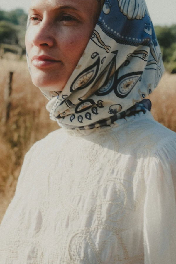 Maison Lecomte Flament Bretagne Cotton Scarf