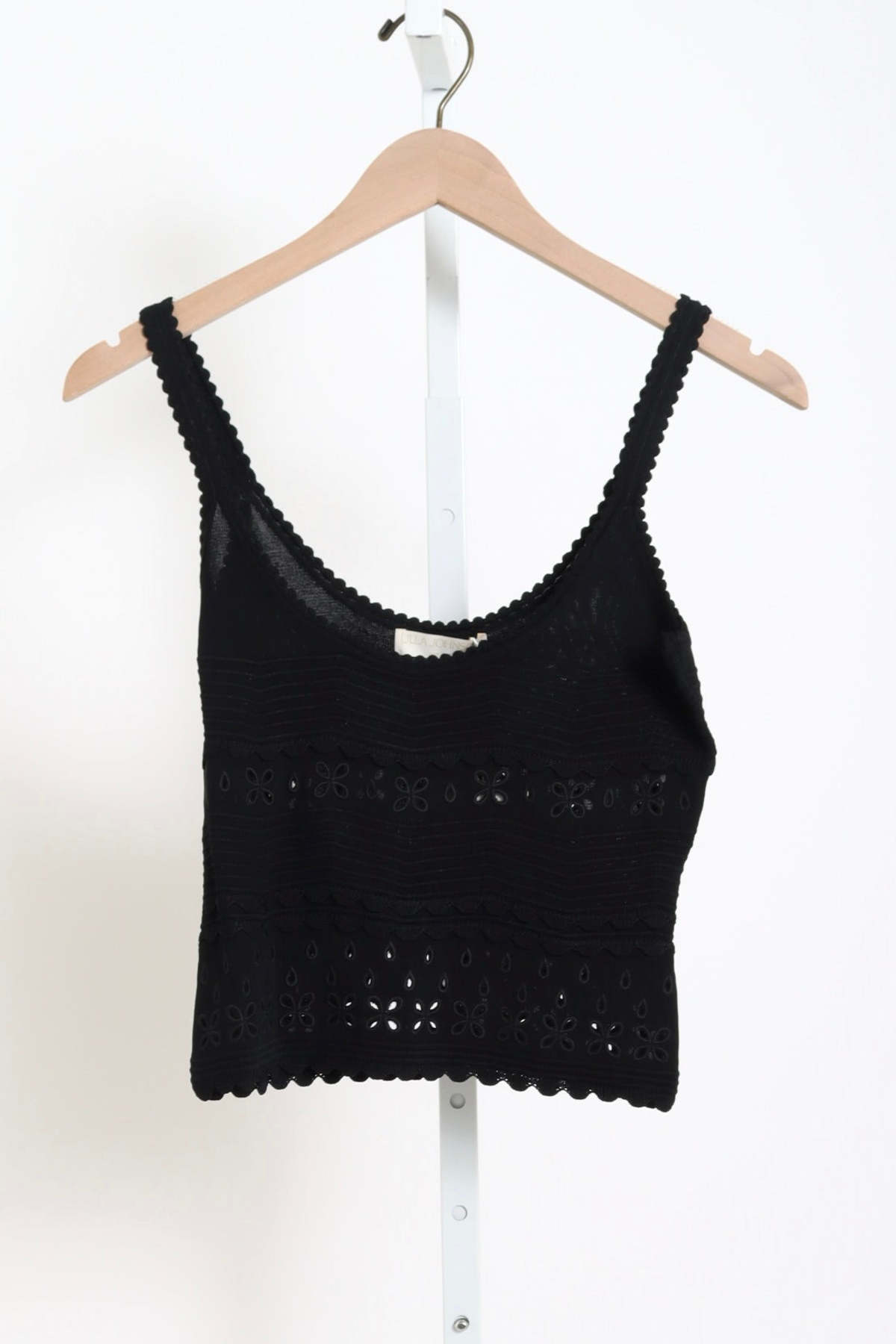 Ulla Johnson Esme Eyelet Knit Camisole - Image 1 of 6