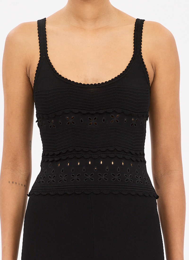 Ulla Johnson Esme Eyelet Knit Camisole