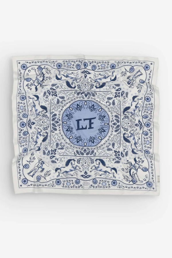 Maison Lecomte Flament Far West Cotton Scarf