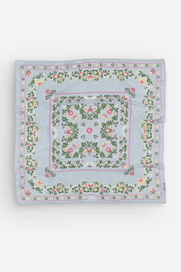 Maison Lecomte Flament Secret Garden Cotton Scarf Maison Lecomte Flament Secret Garden Cotton Scarf