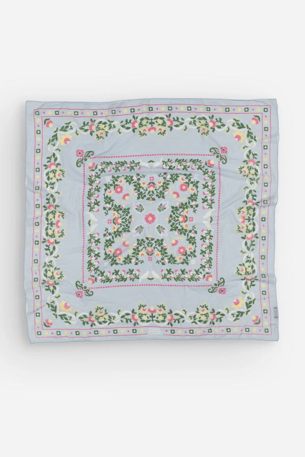 Maison Lecomte Flament Secret Garden Cotton Scarf