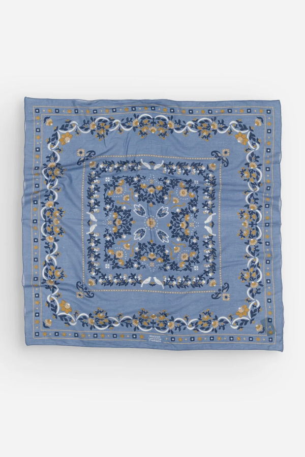Maison Lecomte Flament Secret Garden Cotton Scarf