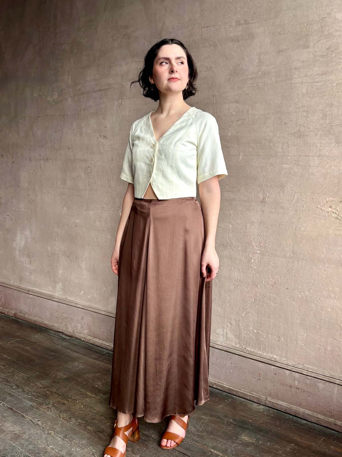 Apiece Apart Lia Crop Top - Image 1 of 4