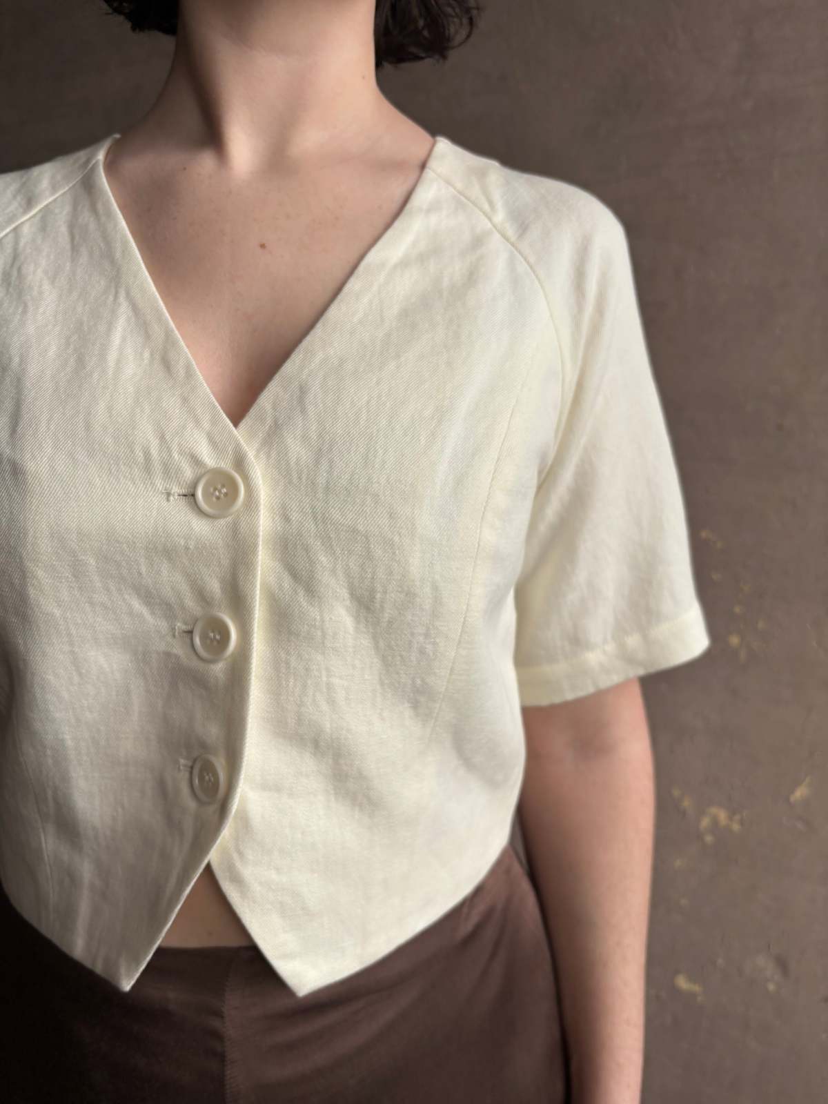 Apiece Apart Lia Crop Top - Image 4 of 4