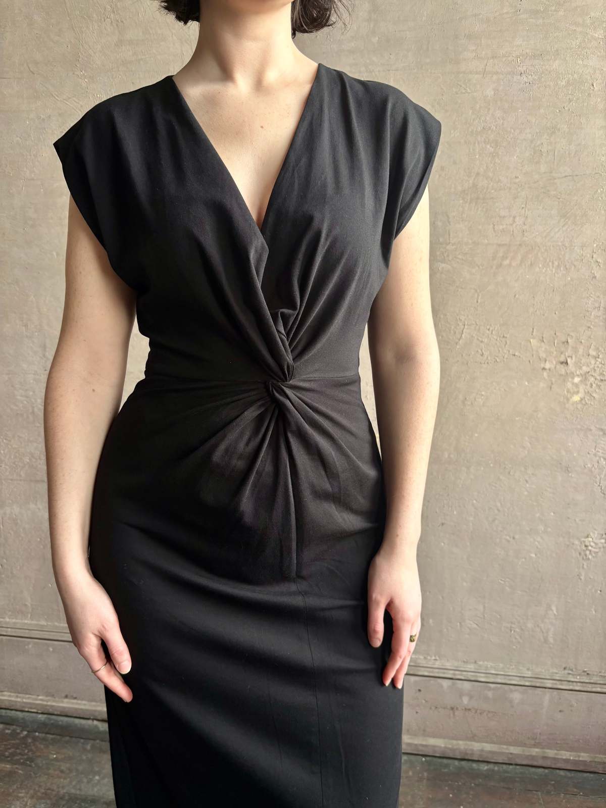 Apiece Apart Margit Twist Front Column Dress - Image 4 of 5