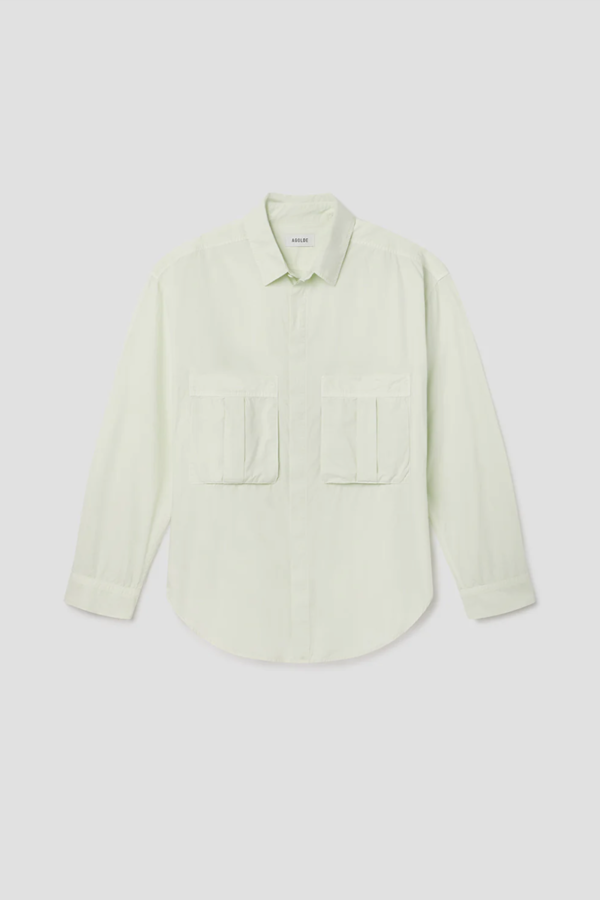 AGOLDE Clark Shirt - Mint Cream AGOLDE Clark Shirt - Mint Cream