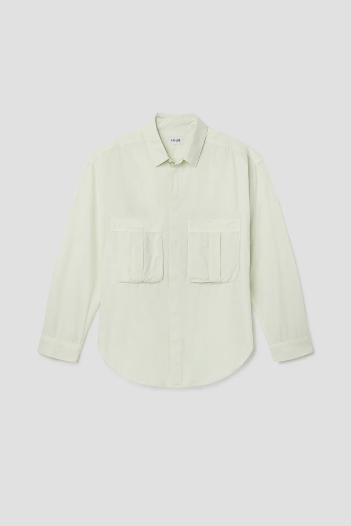 AGOLDE Clark Shirt - Mint Cream - Image 1 of 5