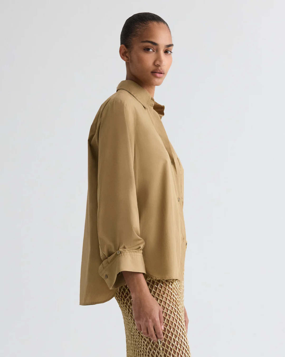 TWP Next Morning Shirt - Kelp - Image 3 of 5