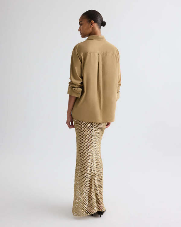 TWP Next Morning Shirt - Kelp