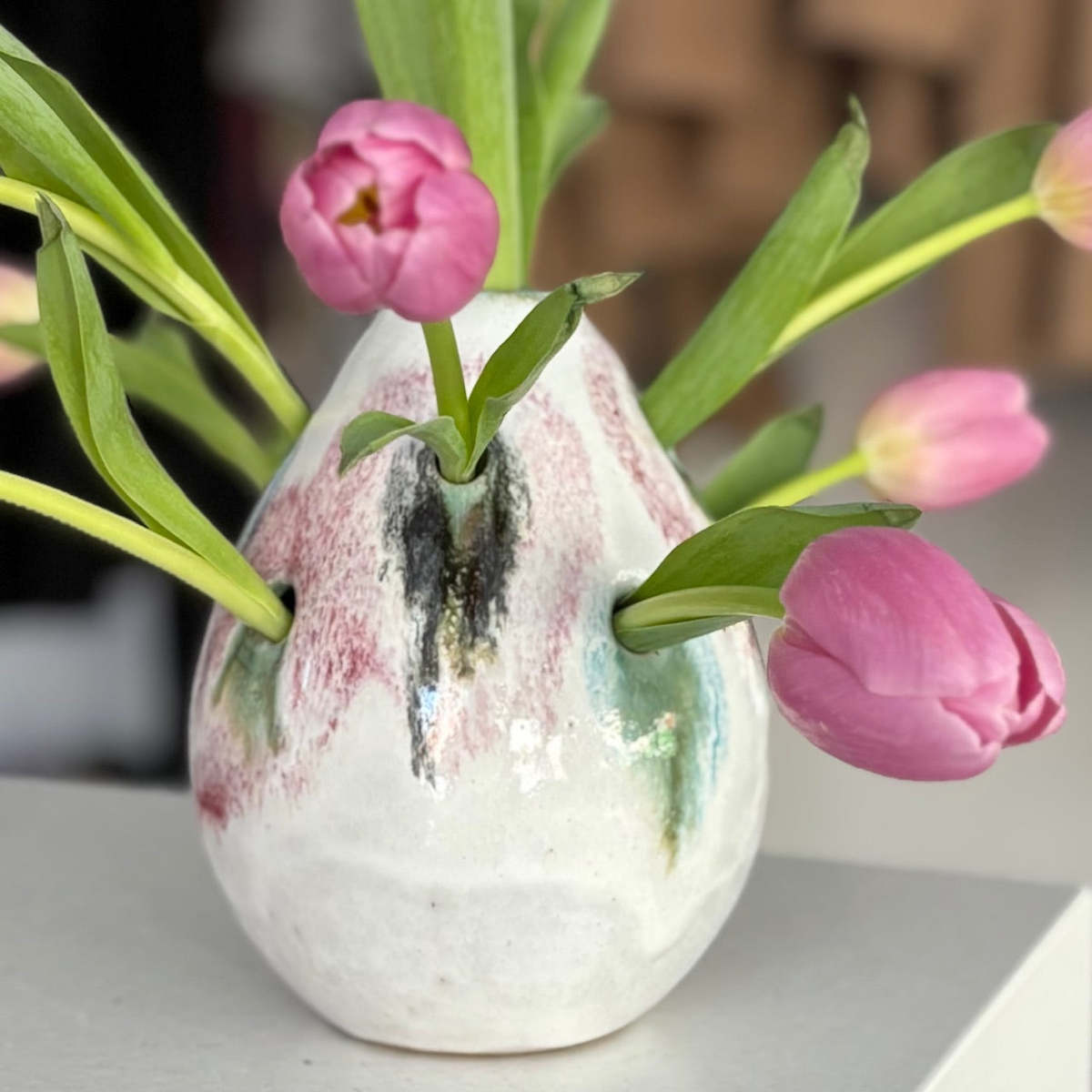 Allison Skinner Tulipiere Vase - Image 4 of 7