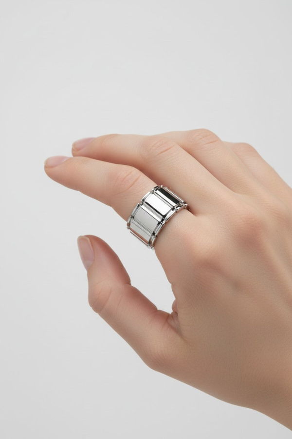 Open Archive RI-606 Ring - Silver