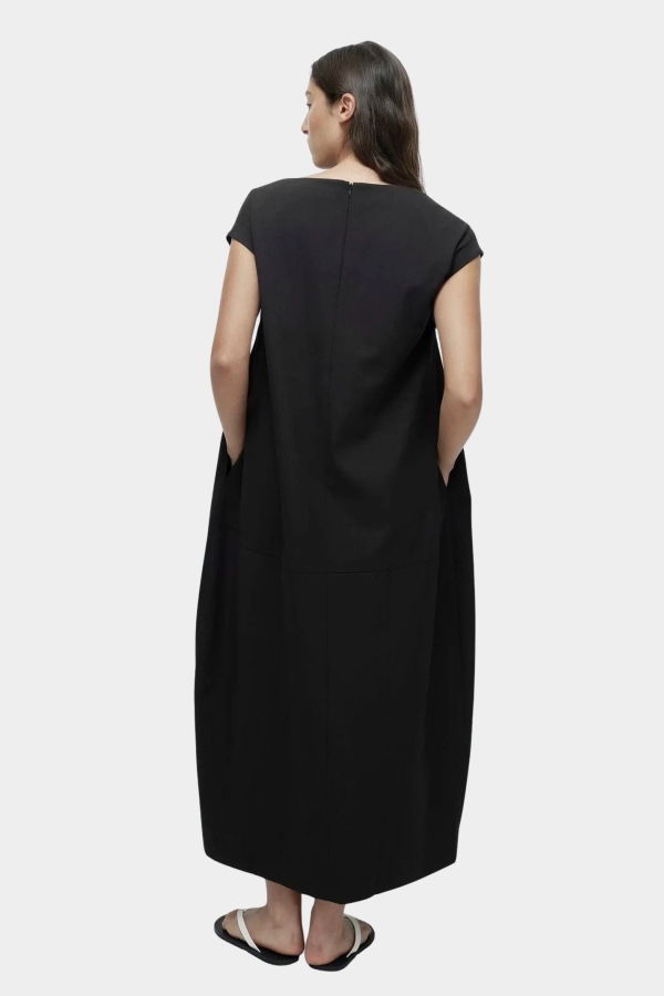Mijeong Park Balloon Maxi Dress - Black