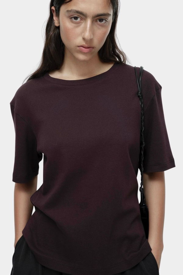 Mijeong Park Oversized T-Shirt - Dark Brown