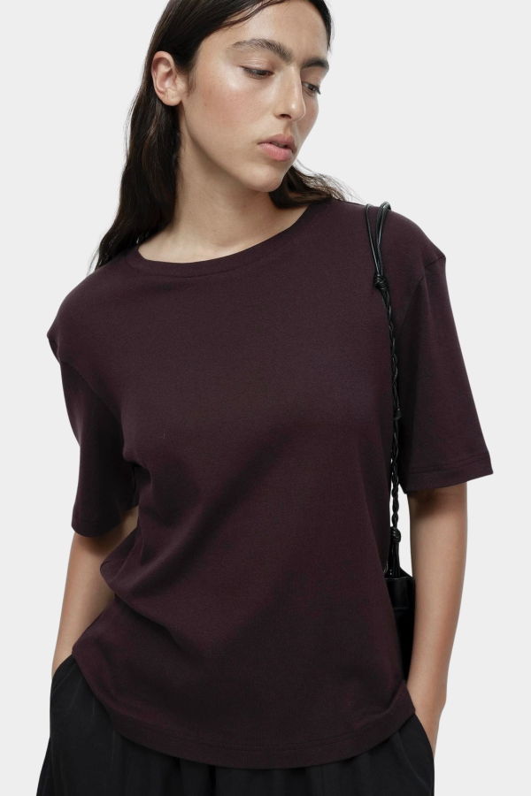 Mijeong Park Oversized T-Shirt - Dark Brown
