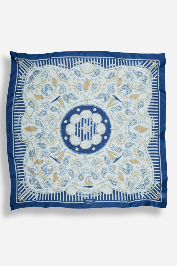 Maison Lecomte Flament Bretagne Cotton Scarf