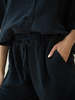 Beaumont Organic Paola Shorts - Black - Thumbnail 6